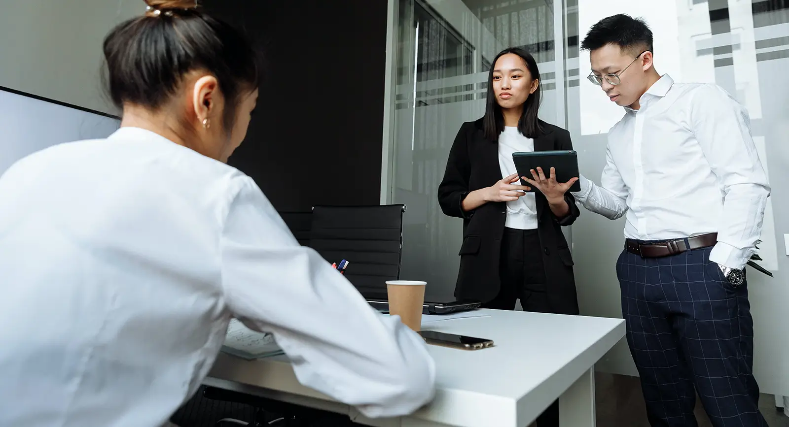 business checking background